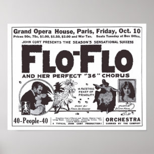 Vaudeville 1919 vintage newspaper ad poster ポスター