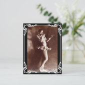 Vaudvilleのヴィンテージのバナナの郵便はがき ポストカード (スタンド正面)