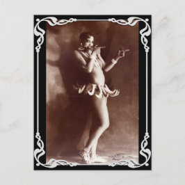 Vaudvilleのヴィンテージのバナナの郵便はがき ポストカード