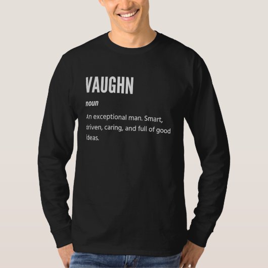 Vaughn s名詞例外的な男性 tシャツ (正面)