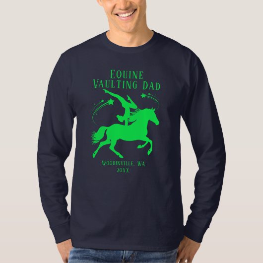 Vaultパーソナライズされたの場所の名前 Tシャツ (正面)