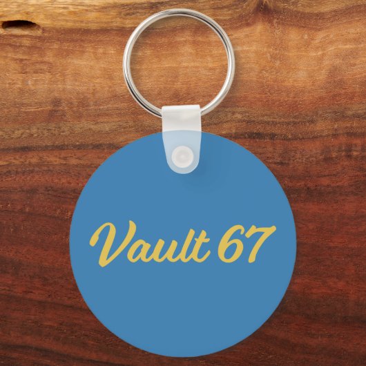 Vault 67の一般発行 キーホルダー (裏面)