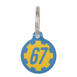 Vault 67の一般発行 ペット　ネームタグ