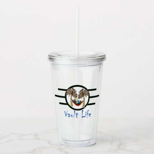 Vault Life タンブラー (正面)