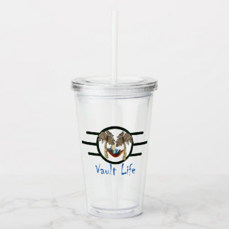 Vault Life Tumbler アクリルタンブラー