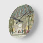 Vauxhallの庭に導くギャラリーのインテリア ラウンド壁時計 (傾斜)