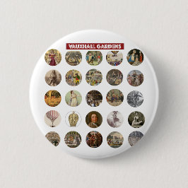 Vauxhall Gardens Round Button 缶バッジ