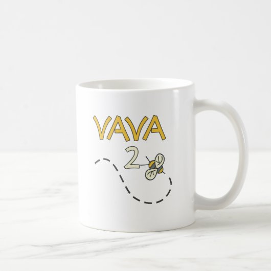 Vava 2の蜂 コーヒーマグカップ (右)