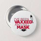 VAX & MASK ME! 缶バッジ (正面&裏面)