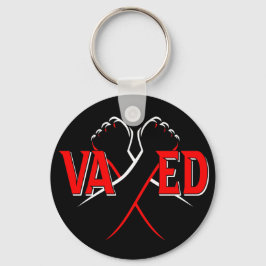 VAXED - COVID-19の予防接種を受けた キーホルダー