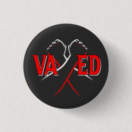 VAXED - COVID-19の予防接種を受けた 缶バッジ