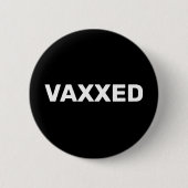 VAXXEDボタン 缶バッジ (正面)