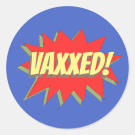 VAXXED! ラウンドシール