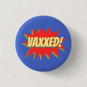 VAXXED! 缶バッジ (正面)