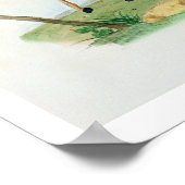 Vayu、C. de Motteの彫刻（1785年～1836年）（色） ポスター (角)