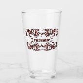 Vazindie Drinkware タンブラーグラス (正面)
