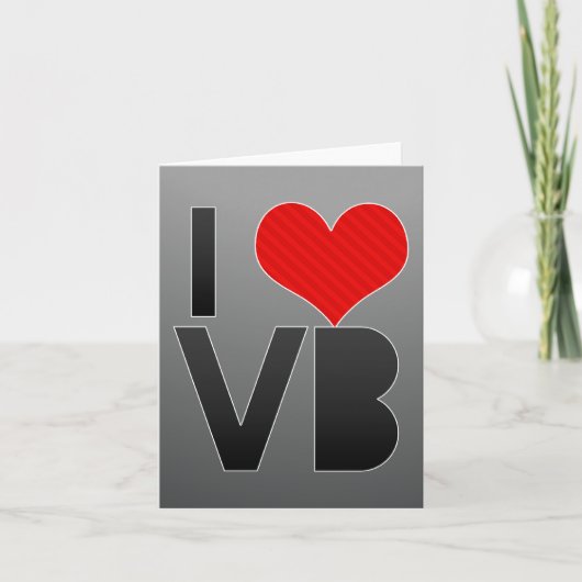 VBが好き カード (正面)