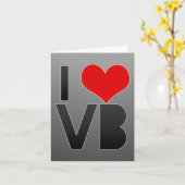 VBが好き カード (黄色い花)