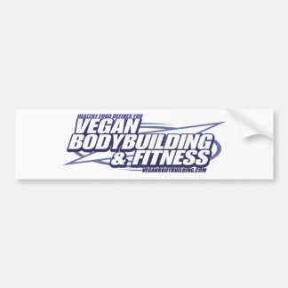 VBB_logoのビーガンのボディビル バンパーステッカー