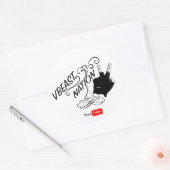 vbeast nationシール ラウンドシール (封筒)