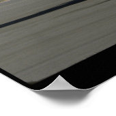 Vbed F4U Corsair, 離れ Front_WWII飛行機 ポスター (角)