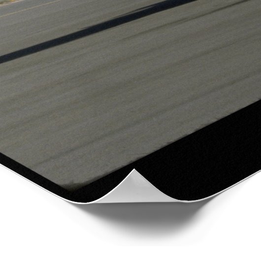 Vbed F4U Corsair, 離れ Front_WWII飛行機 ポスター (角)