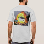 VBIEDの得られた恐れか。 Tシャツ (裏面)