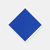 "VBRANT Blue"結婚の スタンダードカクテルナプキン (角)