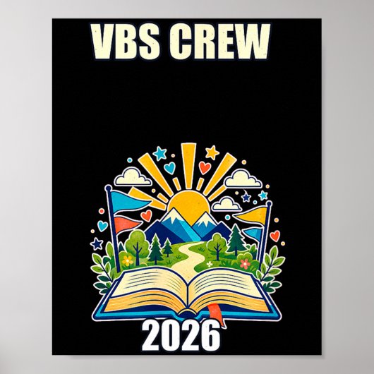 Vbsクルー 2026 サマーキャンプ ポスター (正面)
