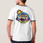 VBS操作の宇宙 Tシャツ (裏面)