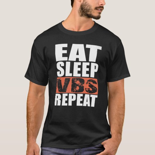 VBS食べリピーター Tシャツ (正面)