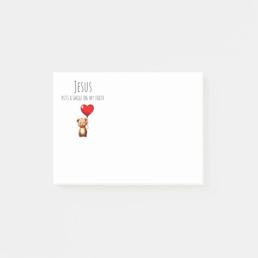 VBS 耶稣让我的信仰多了微笑 - 便签 ポストイット (正面)