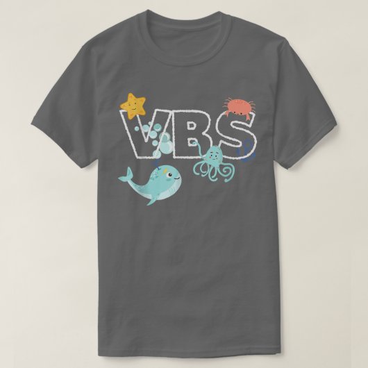 VBS Crew Summer Vacation Bible School Funny Ocean  Tシャツ (デザイン正面)