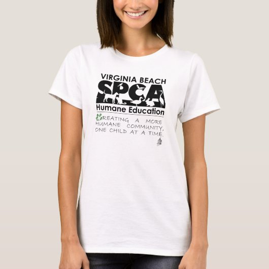 VBSPCAの人格教育のTシャツ Tシャツ (正面)