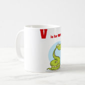 VCは毒蛇のマグのためです コーヒーマグカップ (正面左)