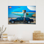 VC-25A(747-200B)と「THE BEAST」 ポスター (キッチン)