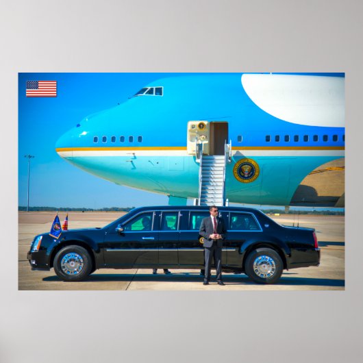 VC-25A(747-200B)と「THE BEAST」 ポスター (正面)