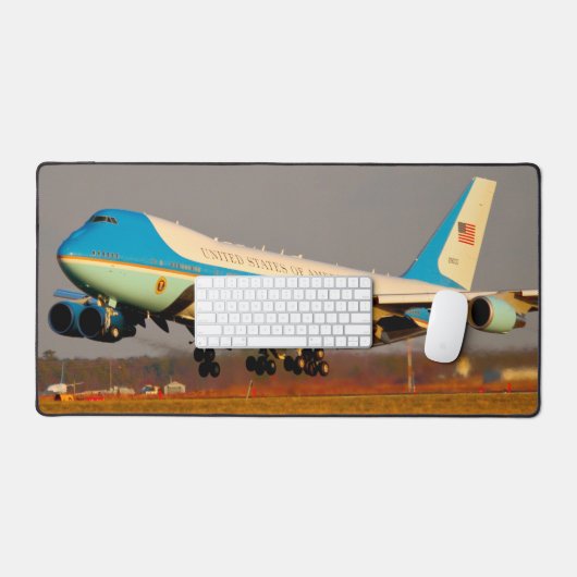 VC-25A(747-200B)空力1 デスクマット (キーボード&マウス)