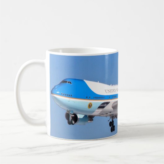 VC-25A「AIR FORCE ONE」 コーヒーマグカップ (左)