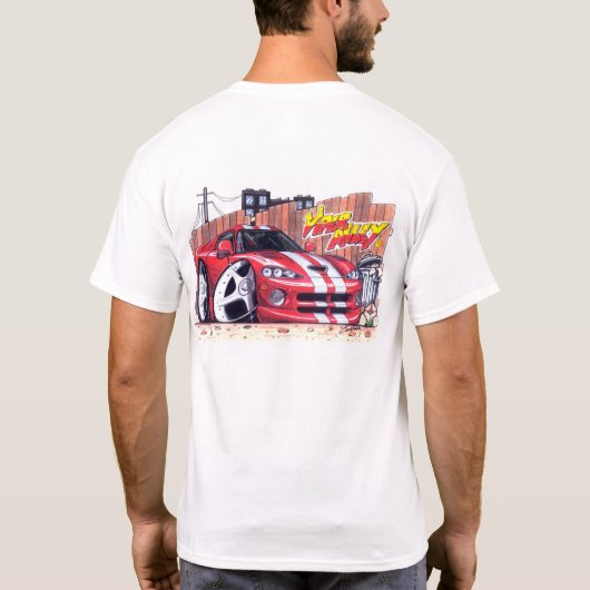 VCAのTシャツによって禁止される Tシャツ (裏面)