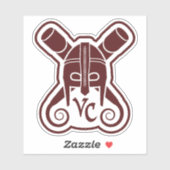 VCman Helmロゴデカール シール (シート)