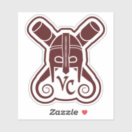 VCman Helmロゴデカール シール