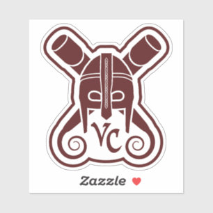 VCman Helmロゴデカール シール