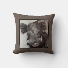 VCollierArtの元のブタのRazorbackの装飾用クッション クッション