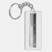 VCRプレーヤーおよびリモートコントロール キーホルダー (正面左)