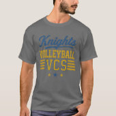 VCS Knights Volleyball 2025 Tシャツ (正面)