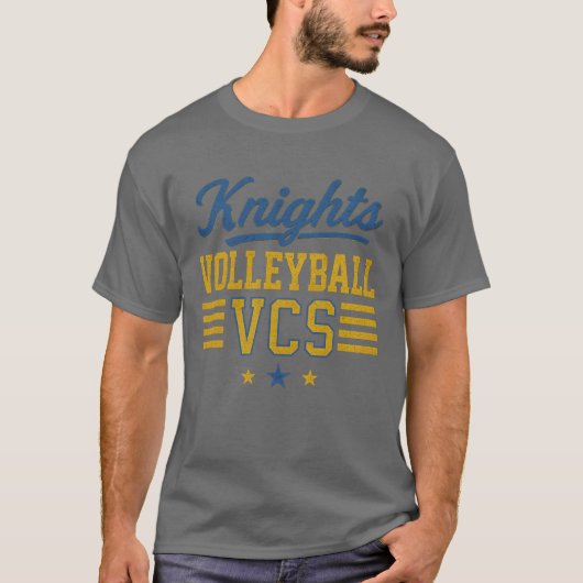 VCS Knights Volleyball 2025 Tシャツ (正面)