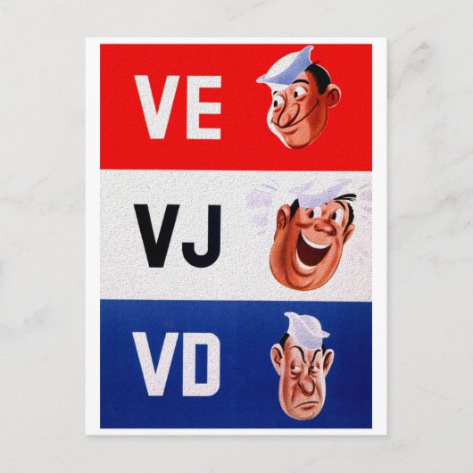 VDはおもしろいではないです ポストカード (正面)