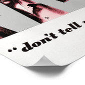 VD – 通知しないフォーク-ヴィンテージプロパガンダ ポスター (角)