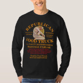 VD STD トランプ 死去 死別 後のパーティー 地獄 TEE T Tシャツ (正面)